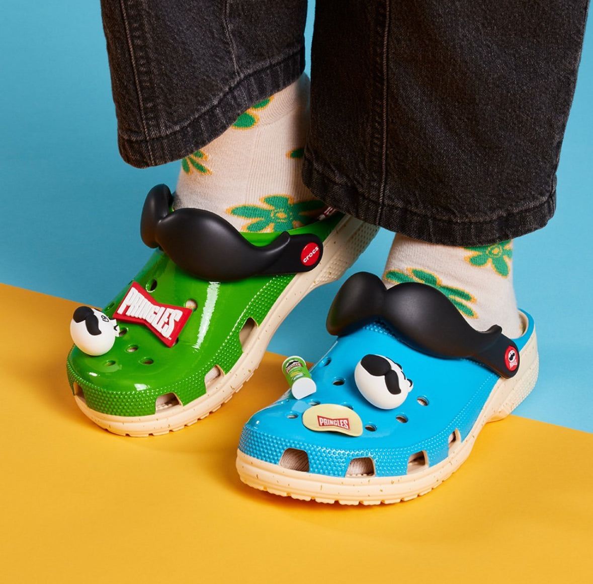 Crocs x Pringles Classic Blue Green