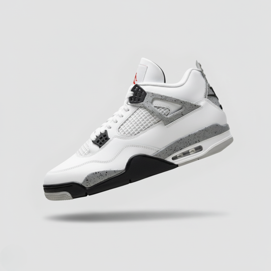 TENIS JORDAN 4 WHITE CEMENT