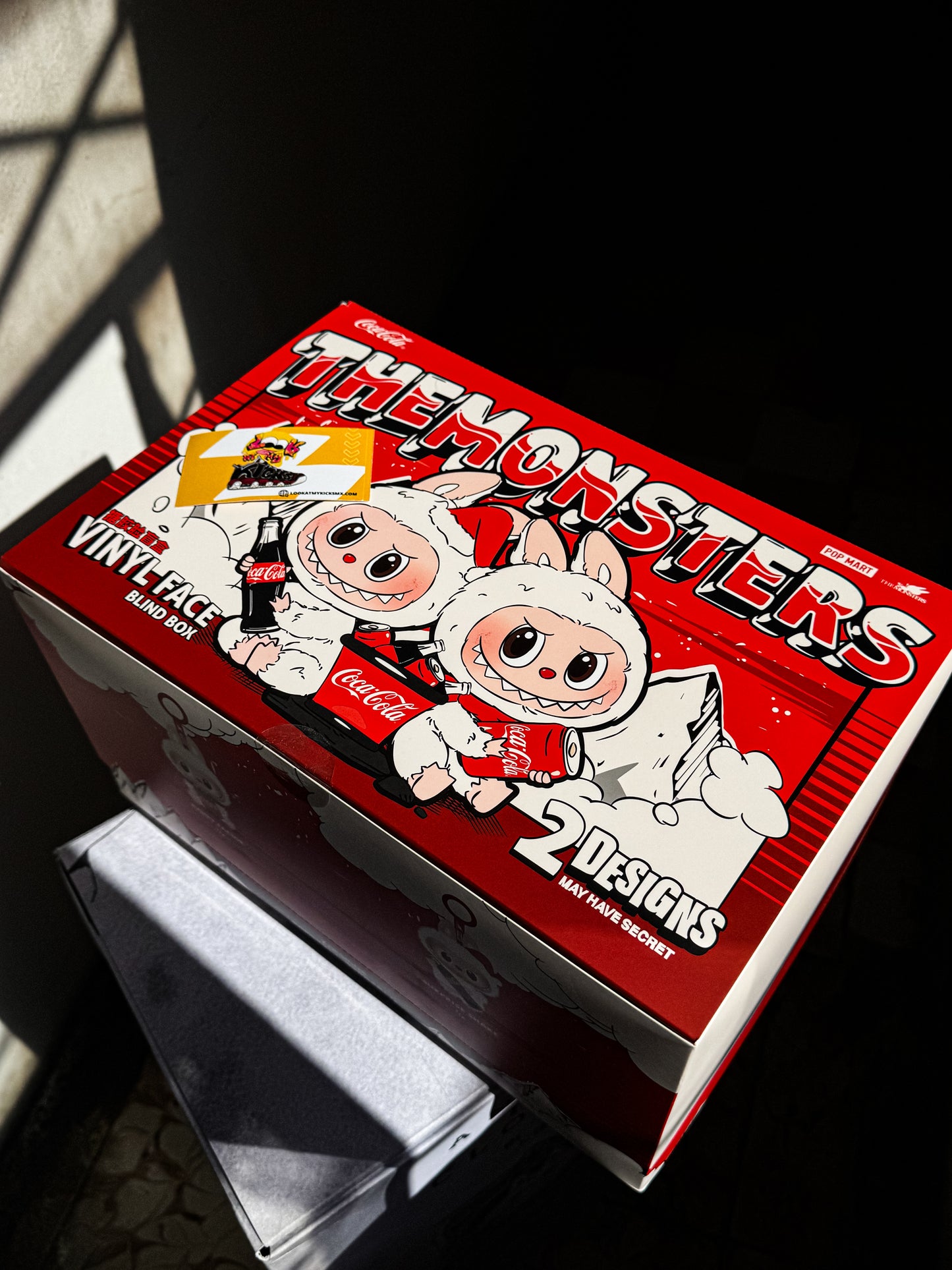 LABUBU COCA-COLA THE MONSTERS POPMART ORIGINAL