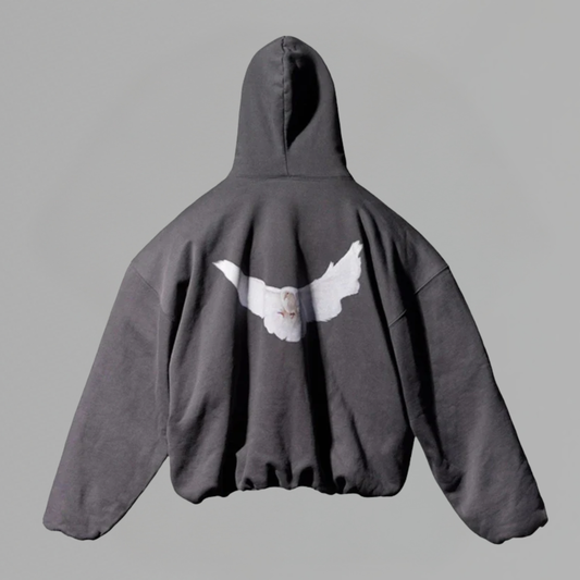 HOODIE YEEZY GAP ENGINEERED BY BALENCIAGA DOVE BLACK
