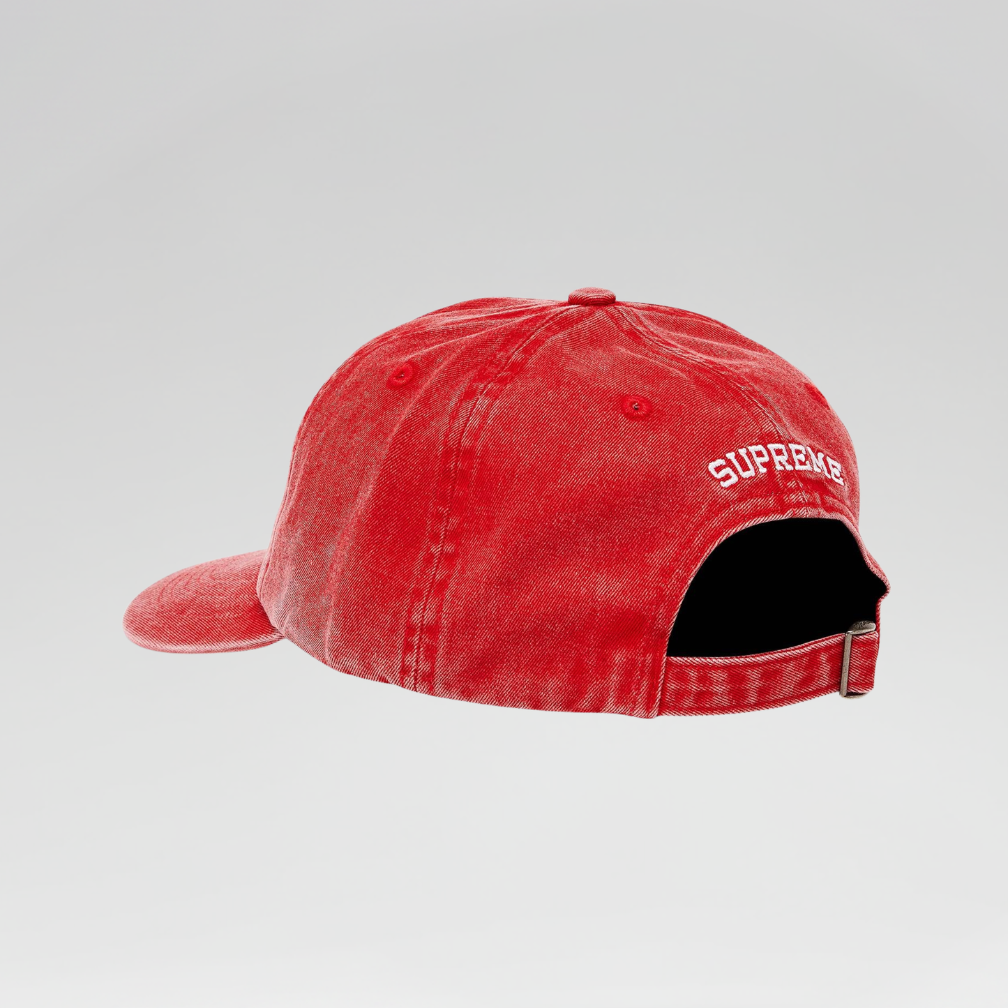GORRA SUPREME 'PIGMENT COATED S LOGO 6-PANEL'