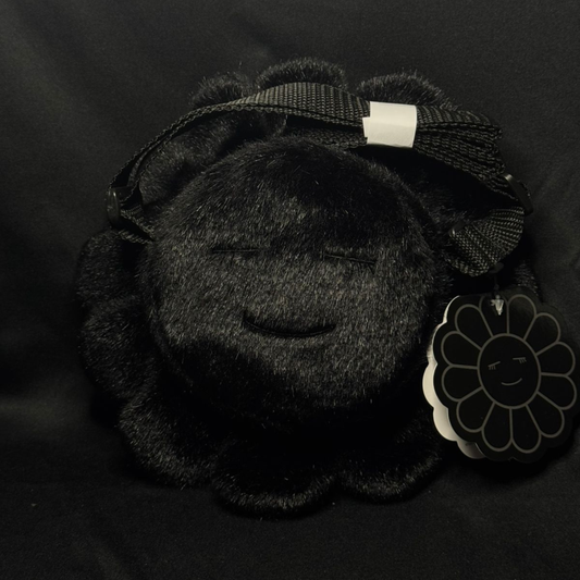 BOLSO TAKASHI MURAKAMI RAINBOW FLOWER SHOULDER BAG ALL BLACK
