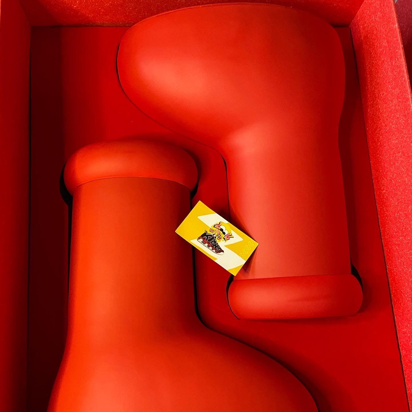 Big Red Boots x MSCHF
