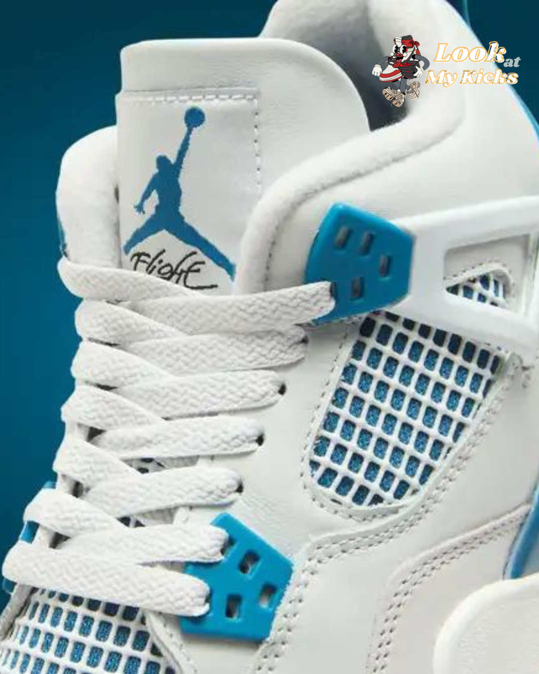 Jordan retro 4 Military blue