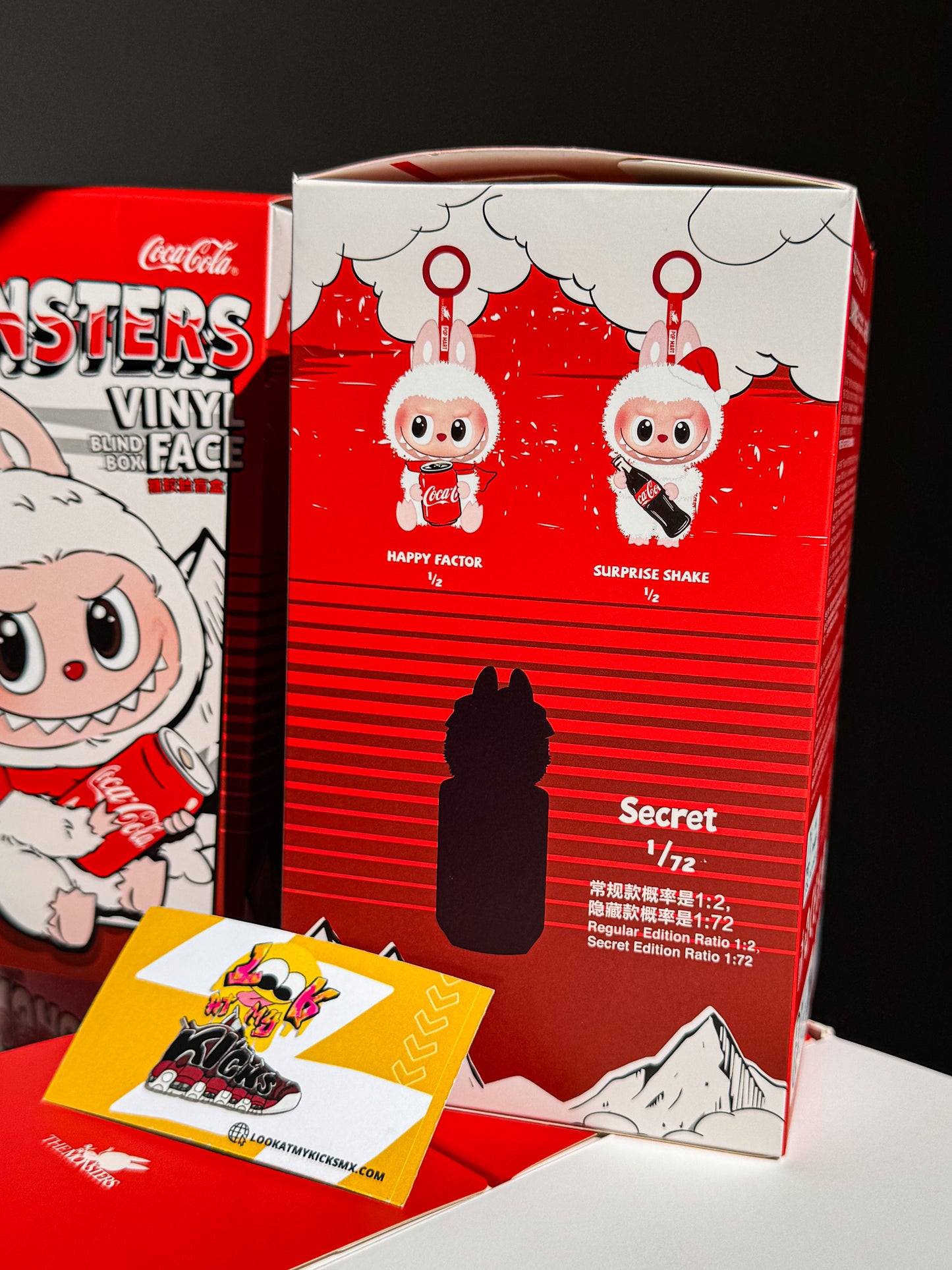 LABUBU COCA-COLA THE MONSTERS POPMART ORIGINAL