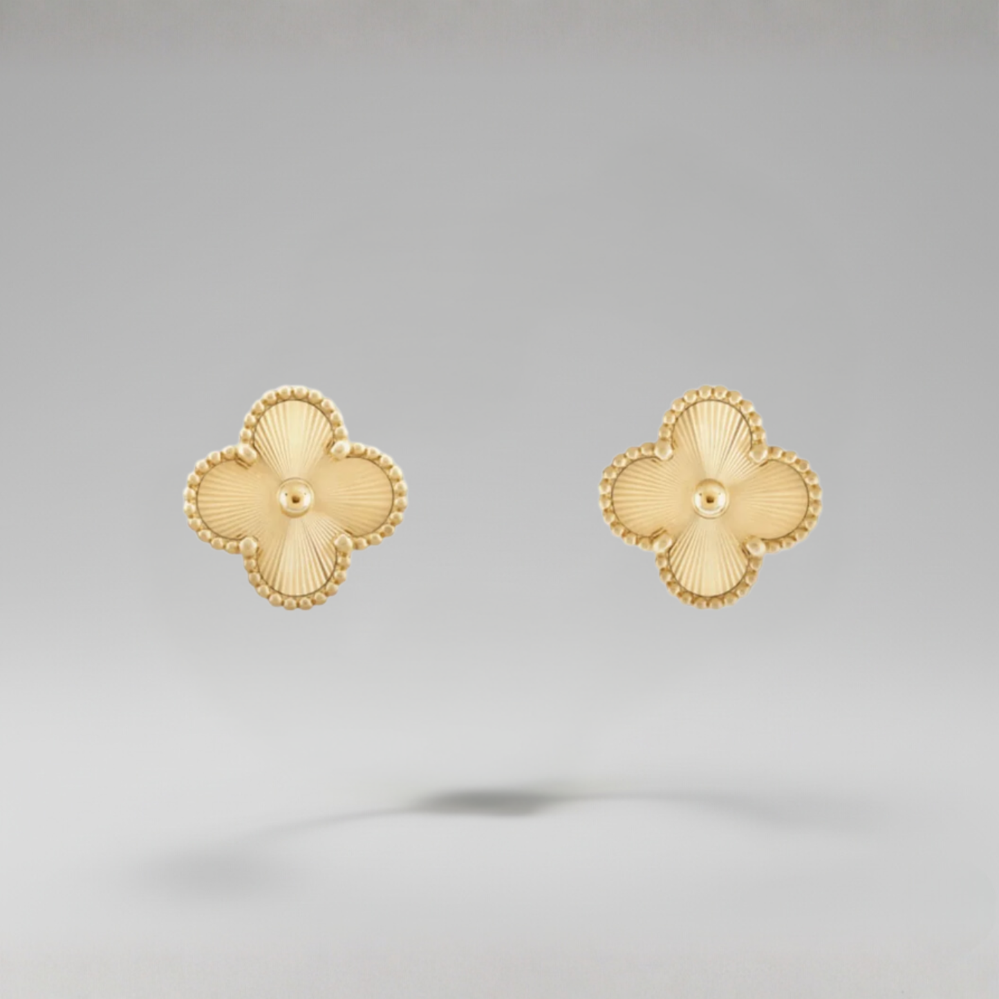 PENDIENTES TIPO VAN CLEEF 'ORO AMARILLO'