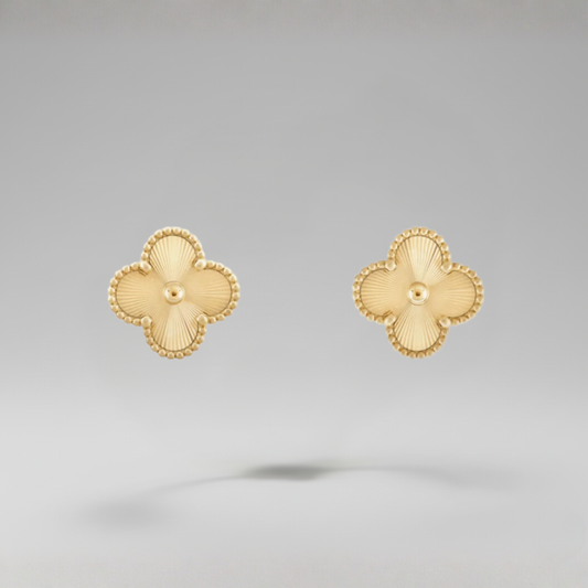 PENDIENTES TIPO VAN CLEEF 'ORO AMARILLO'