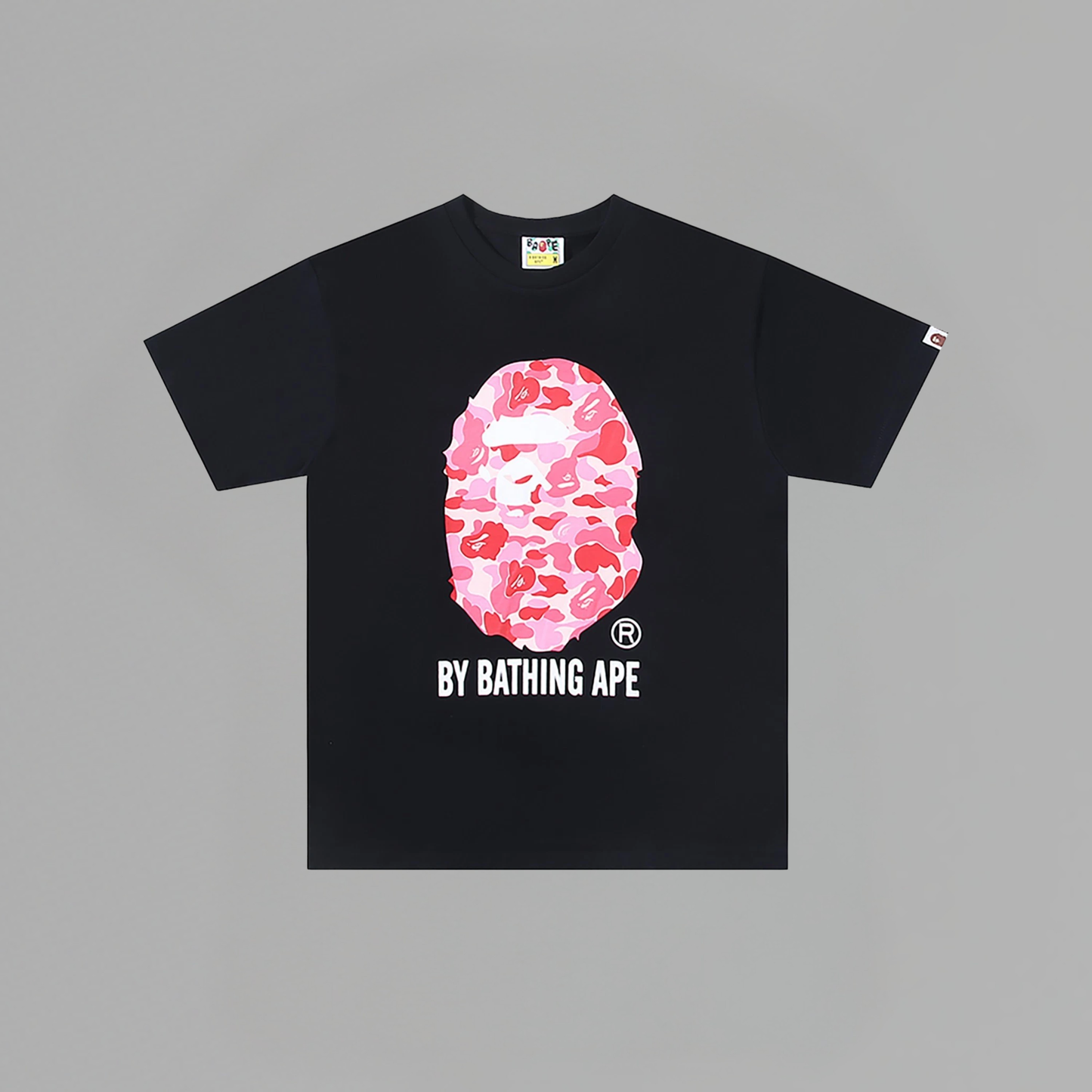 T SHIRT BAPE 'ABC CAMO BLACK PINK'