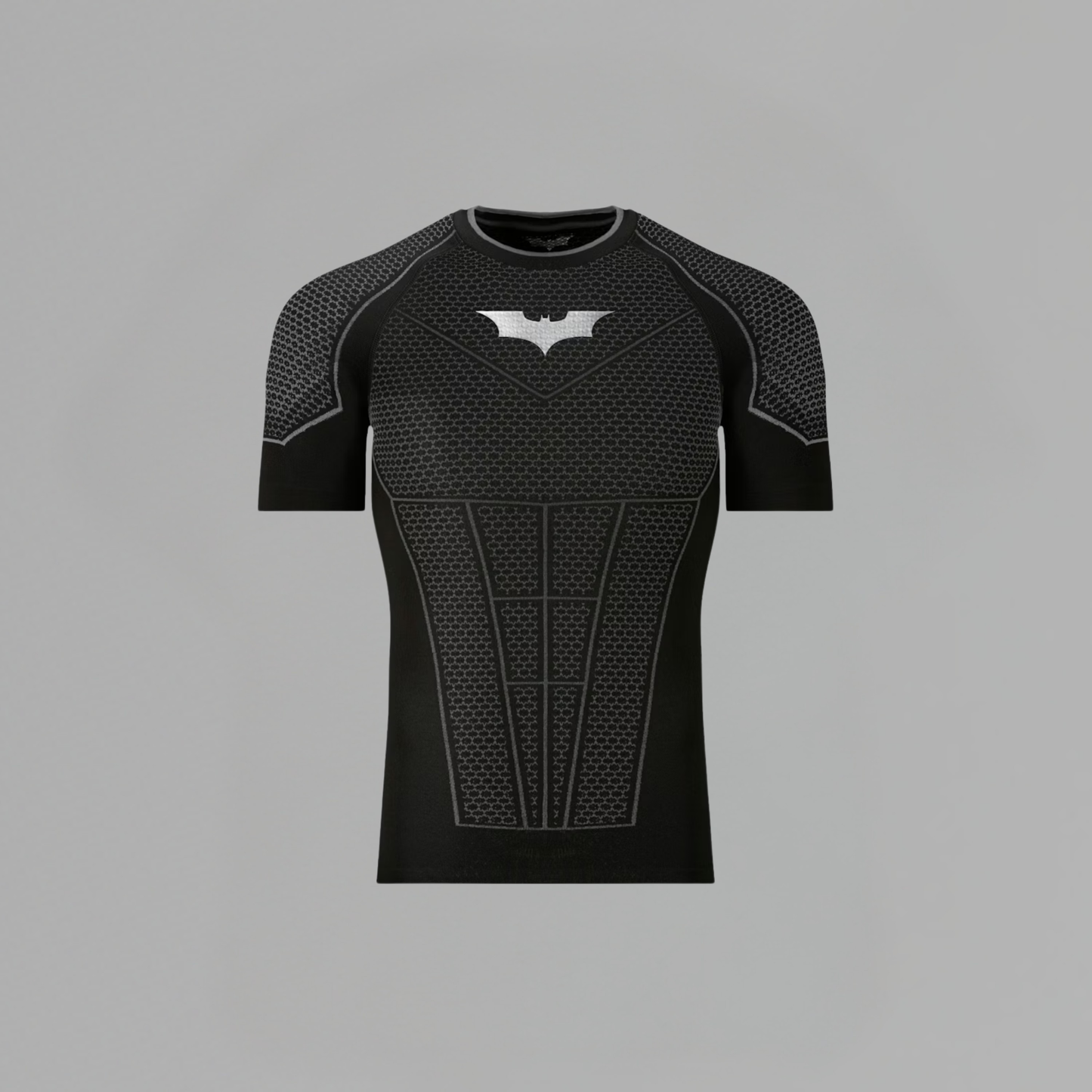 T SHIRT YOUNGLA 'BATMAN COMPRESSION TEE BLACK'