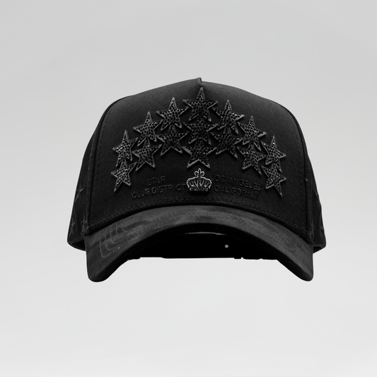 GORRA STAR HATS 'TOTAL BLACK DISTRICT' FULL SET