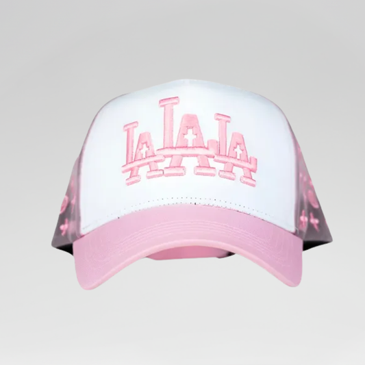GORRA RUDE AWAKENINGS 'LALALA PINK MONOGRAM'