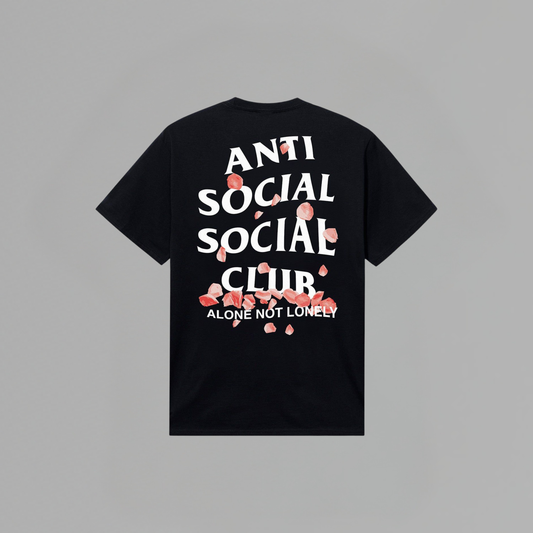 T SHIRT ASSC 'ALONE NOT LONELY'