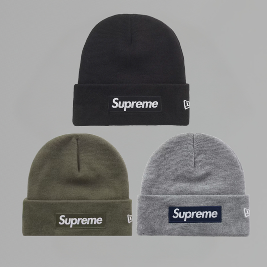 GORRO NEW ERA x SUPREME 'BOX LOGO BEANIE'