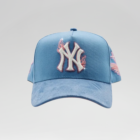 GORRA DREAMER HATS 'NY FLAMES BABY BLUE'