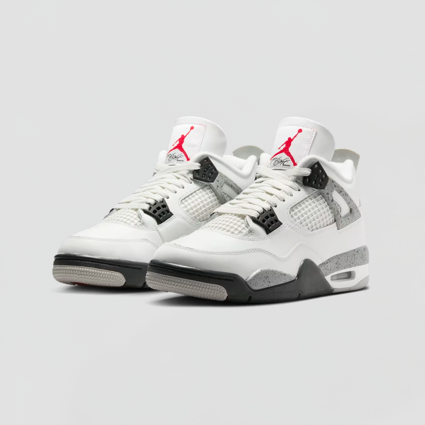 TENIS JORDAN 4 WHITE CEMENT