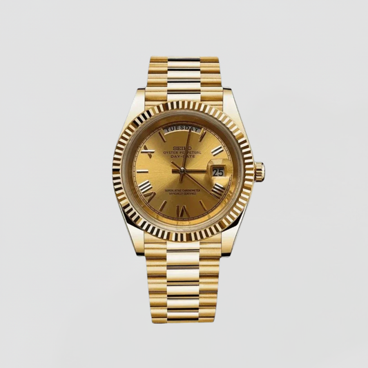 RELOJ SEIKO MOD OYSTER PERPETUAL DATEJUST GOLD