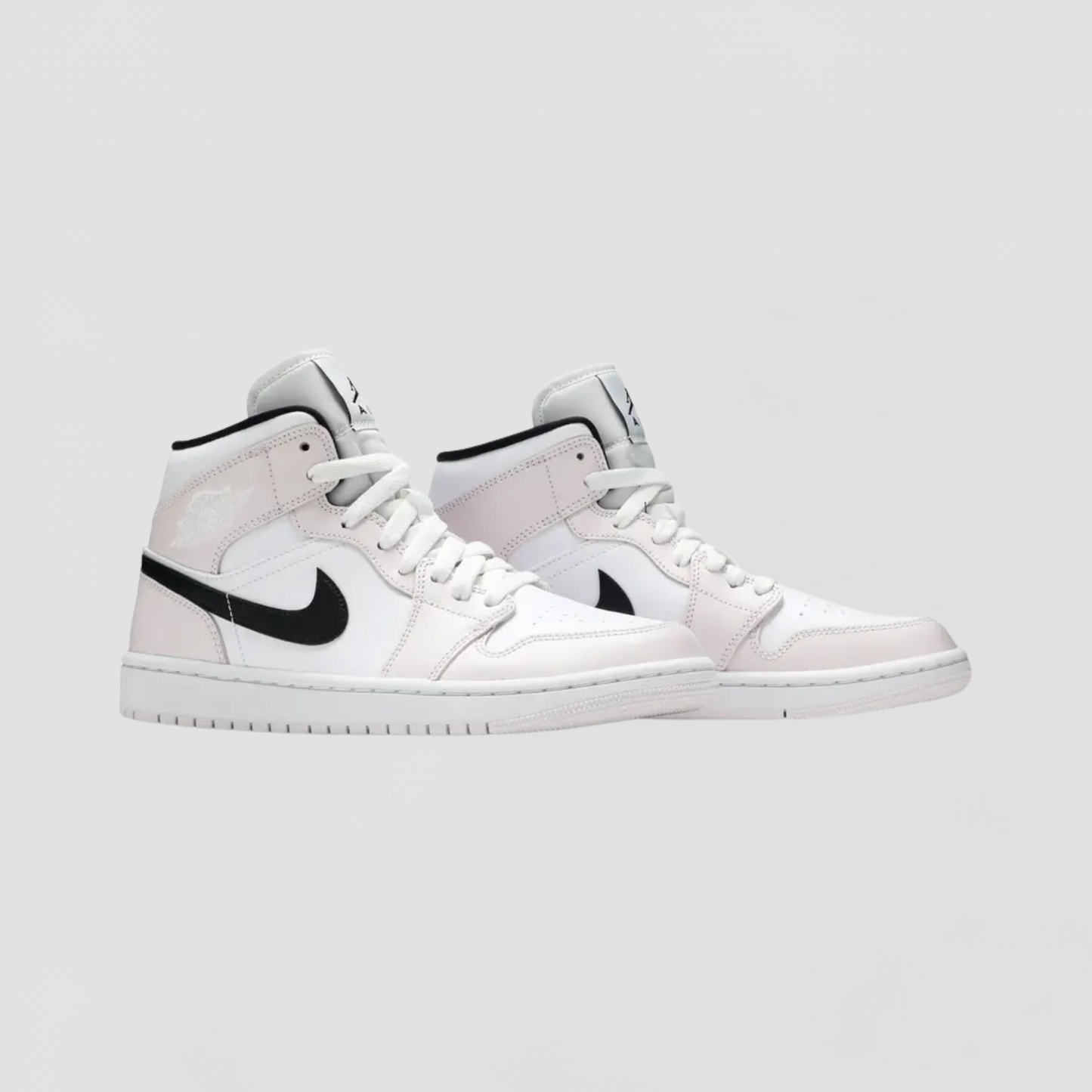TENIS JORDAN 1 MID BARELY ROSE