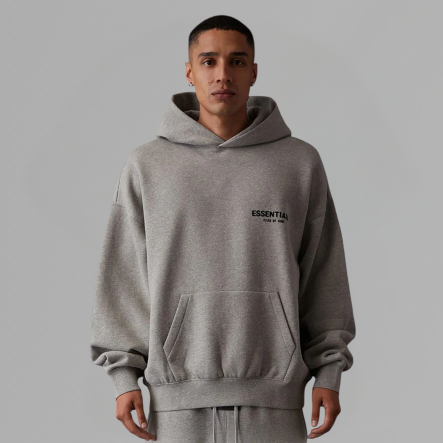 Hoodie Fear of God Essentials 'Dark Oatmeal'