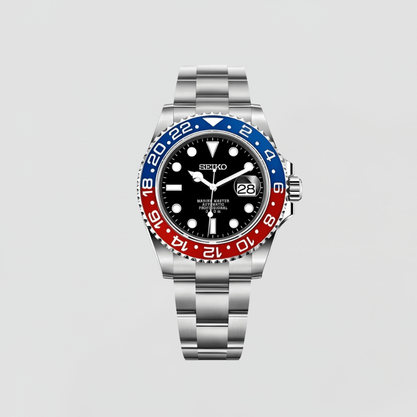 RELOJ GMT SEIKO MOD 'PEPSI'