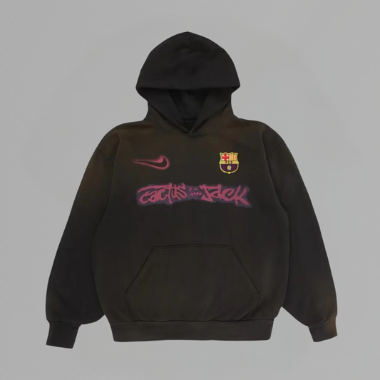 Hoodie Nike x Travis Scott x FC Barcelona 'Spray Logo'