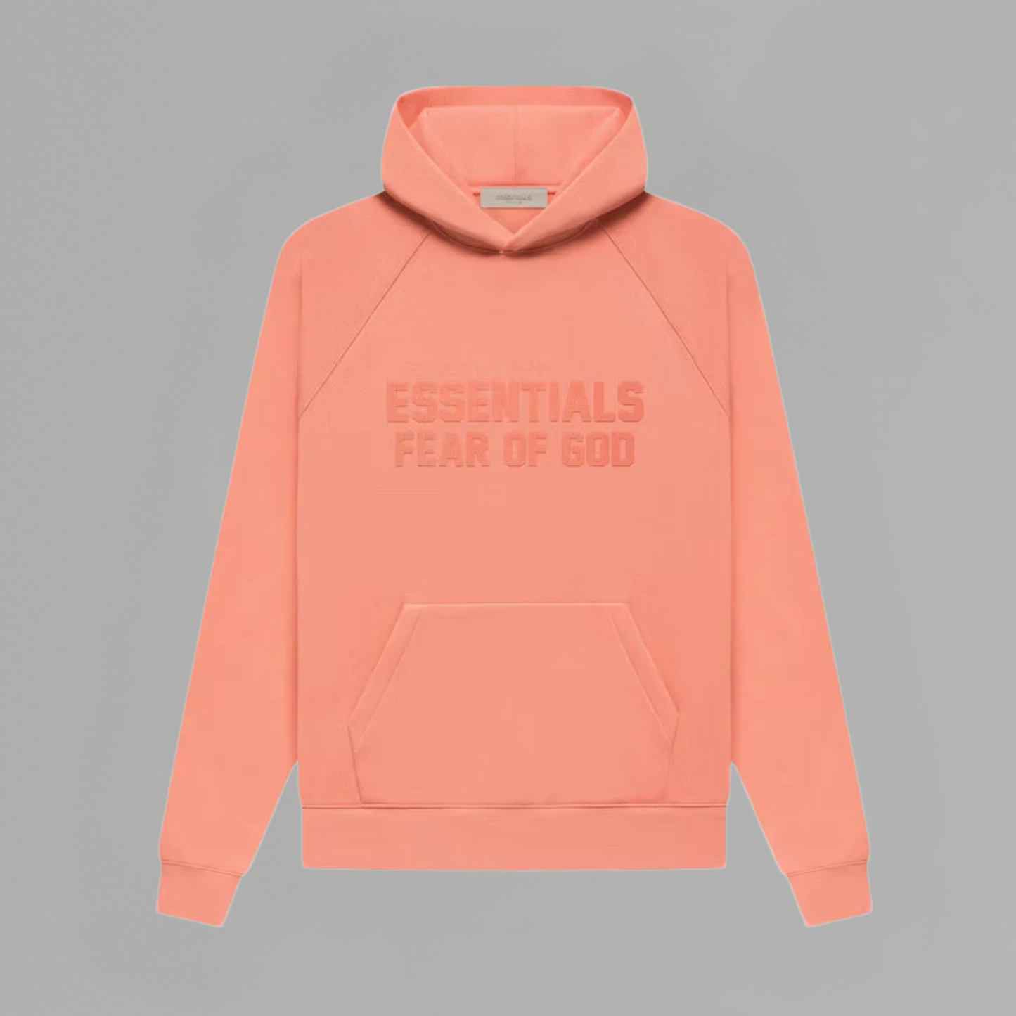 Hoodie Fear of God Essentials 'Coral'