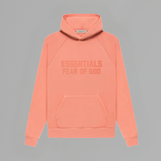 Hoodie Fear of God Essentials 'Coral'
