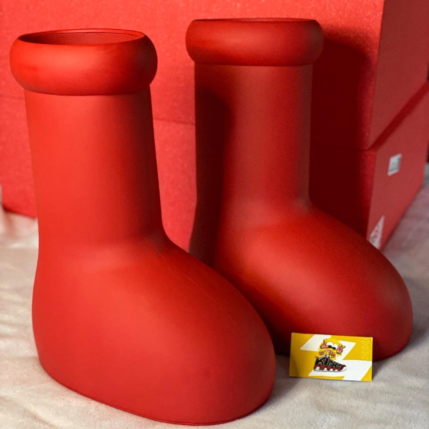 Big Red Boots x MSCHF