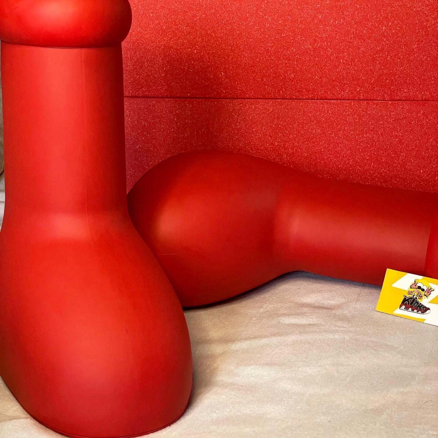 Big Red Boots x MSCHF