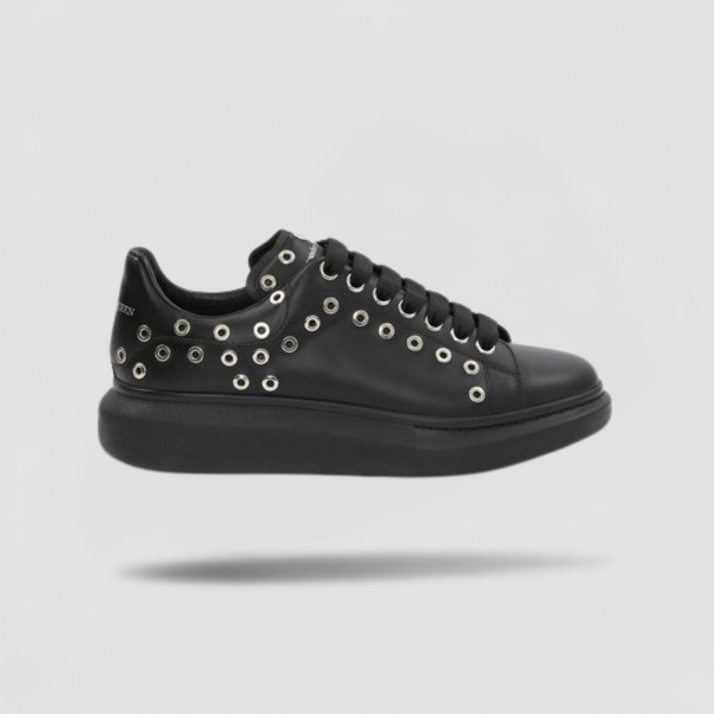 Tenis Alexander McQueen Oversized 'Black Silver Eyelets'