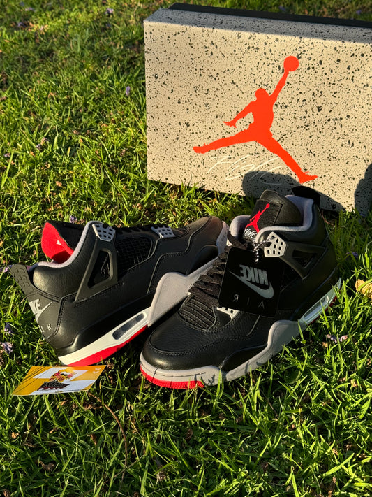 Jordan Retro 4 Bred Reimagined