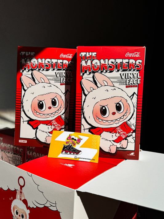LABUBU COCA-COLA THE MONSTERS POPMART ORIGINAL