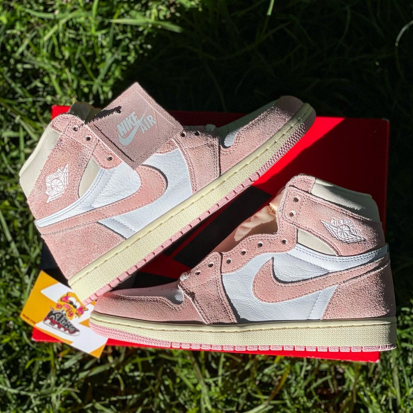 Jordan 1 High Washed Pink (Woman’s)
