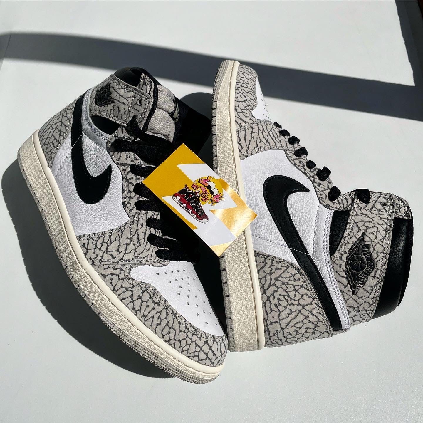 Jordan 1 High “White Cement”