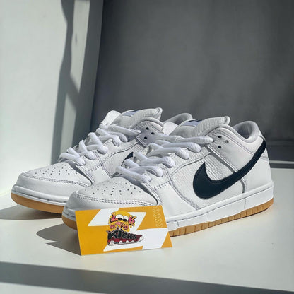 SB Dunk Low White Gum
