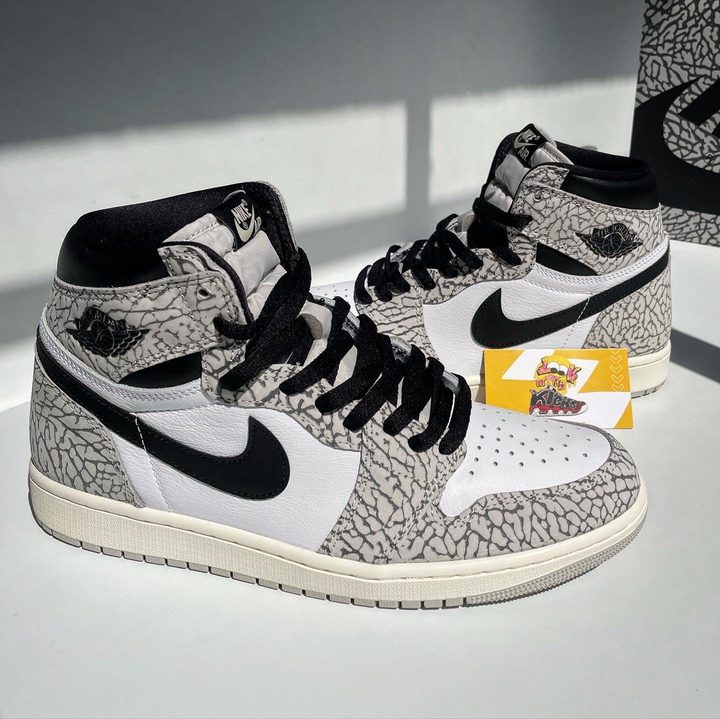 Jordan 1 High “White Cement”